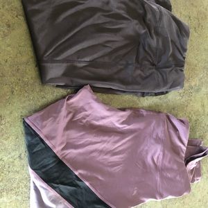 2 pair of athletic pants